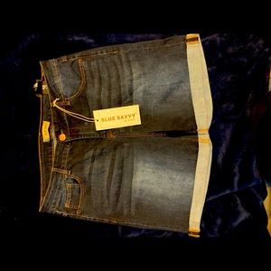 Sz 20 Stretchy Bermuda Shorts NWT